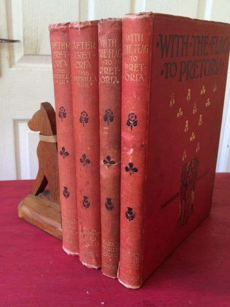 Four Volumes - With the Flag to Pretoria (2 vols) & After Pretoria The Guerilla War (2 vols) 1900/2