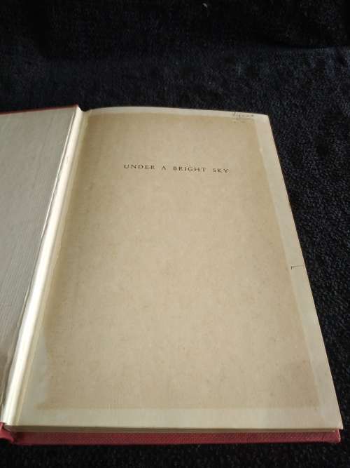 Under A Bright Sky by M Whiting Spilhaus | Growing up between the wars
