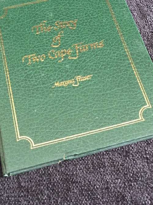 The Story of Two Cape Farms by Maryna Fraser | Signed and inscribed to author Peggy Heap