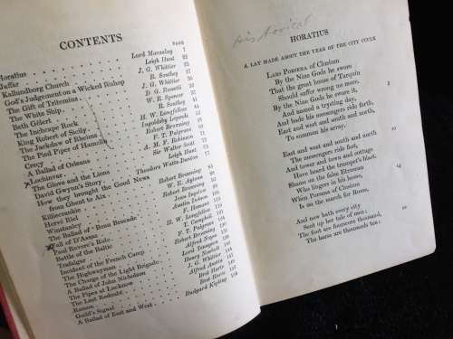 Poems of Action | Selected by V. H. Collins 1913 Oxford University Presss First Edition