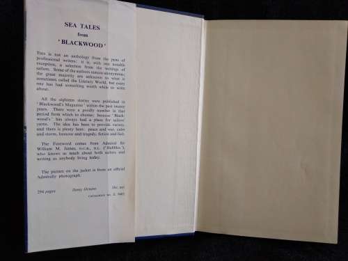 Sea Tales from `Blackwood` various authors, with a Foreword by Admiral Sir William M. James