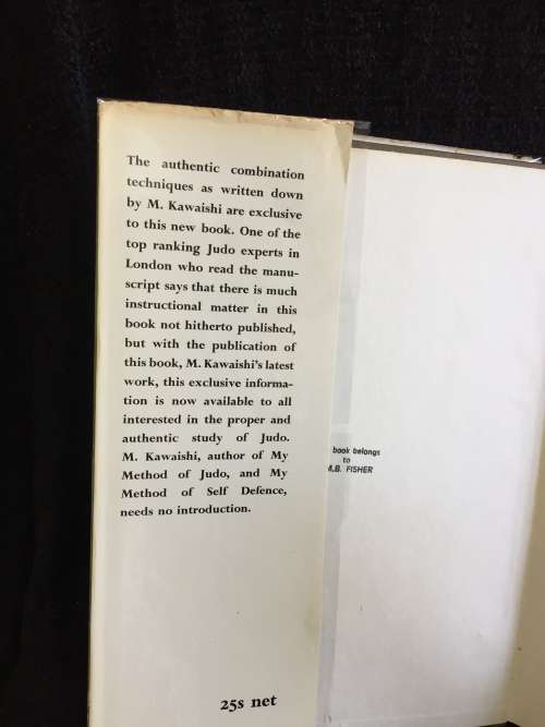 Standing Judo: The Combinations and Counter-attacks by M Kawaishi 7th Dan 1963