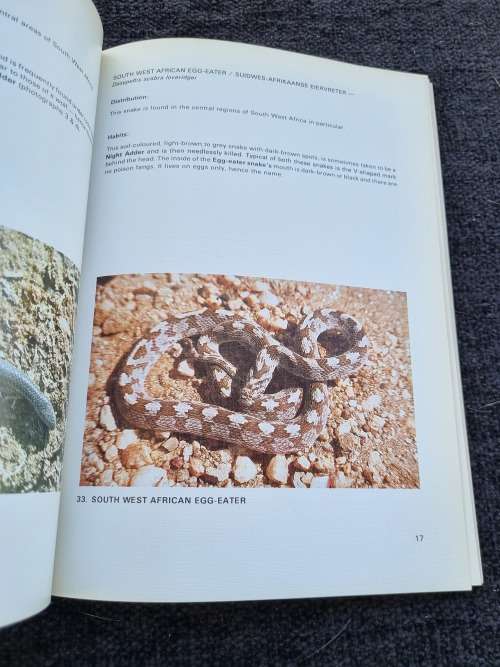 Snakes of South West Africa by P.J. Buys and P.J.C. Buys