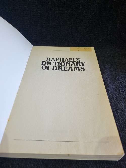 Raphael`s Dictionary of Dreams