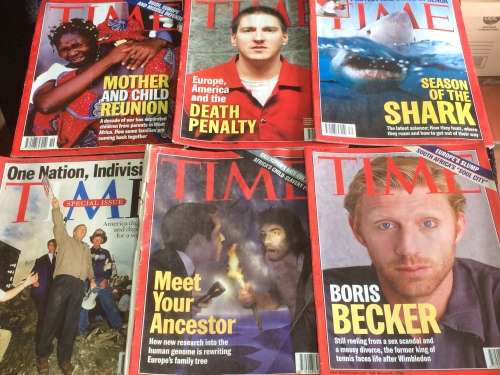 Time Magazine 2001 - 11 Magazines