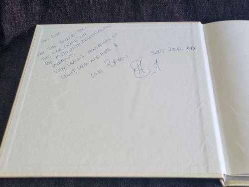 Love Hope Marvels by Bryan Hattingh - Signed and inscribed by Bryan