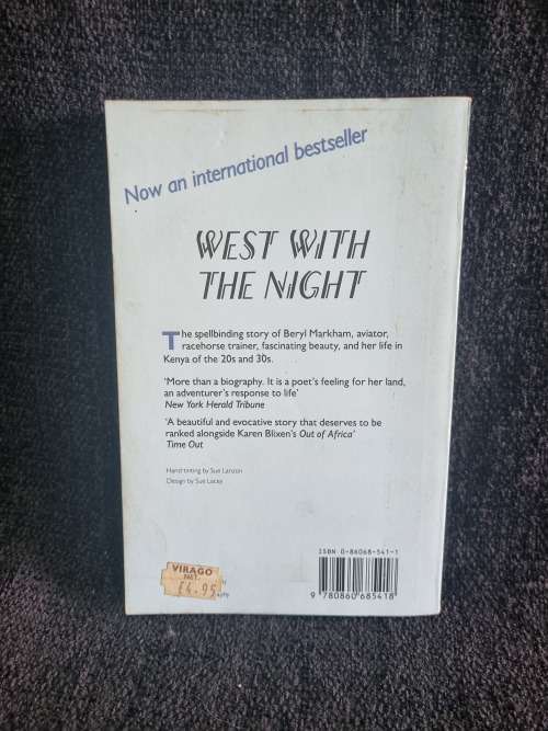 West with the Night by Beryl Markham