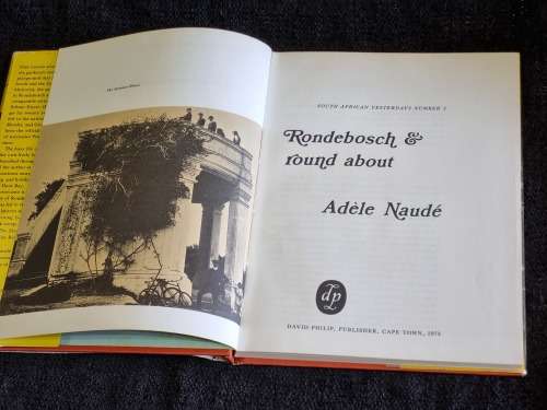 Rondebosch and Round About by Adele Naude | South African Yesterdays Number 2