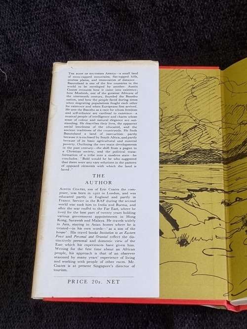 Basutoland by Austin Coates | 1966 First Edition Corona Library