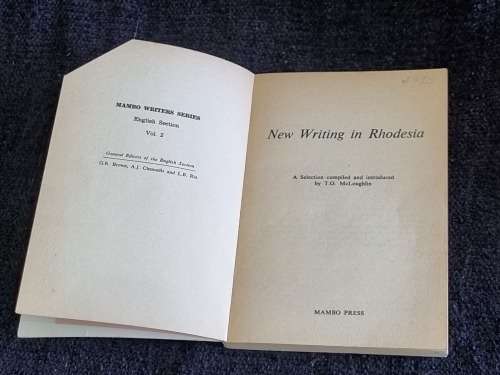 New Writing in Rhodesia: A Selection by  TO McLoughlin | Rhodesiana 1976