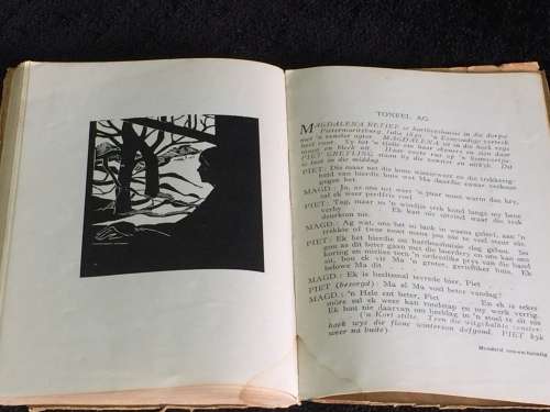 Magdalena Retief deur Uys Krige with woodcuts by Cecil Higgs 1943