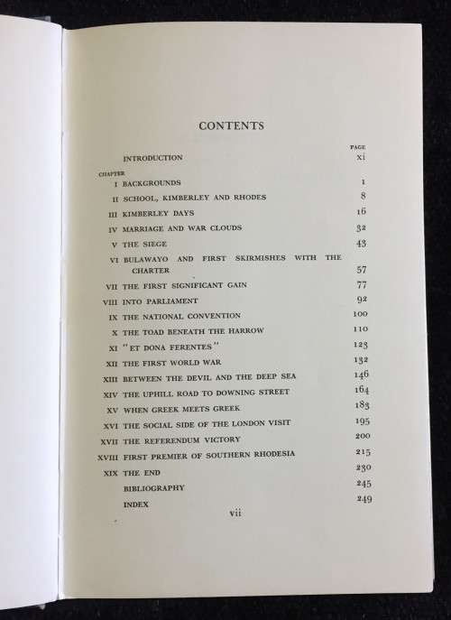 One Man`s Hand by JPR Wallis | Story of Sir Charles Coghlan and the Liberation of Southern Rhodesia