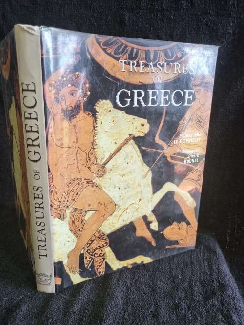 Treasures of Greece by Emmanuelle Le Pommelet and Derek Johnston and Pierre Brunel