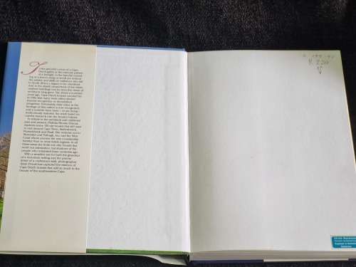Cape Dutch Houses by Phillida Brooke Simons and Alain Proust