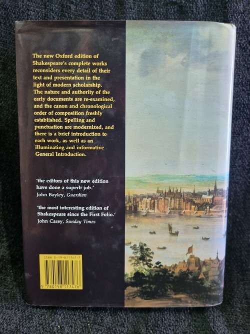 William Shakespeare ~ The Complete Works. Edited by Stanley Wells and Gary Taylor