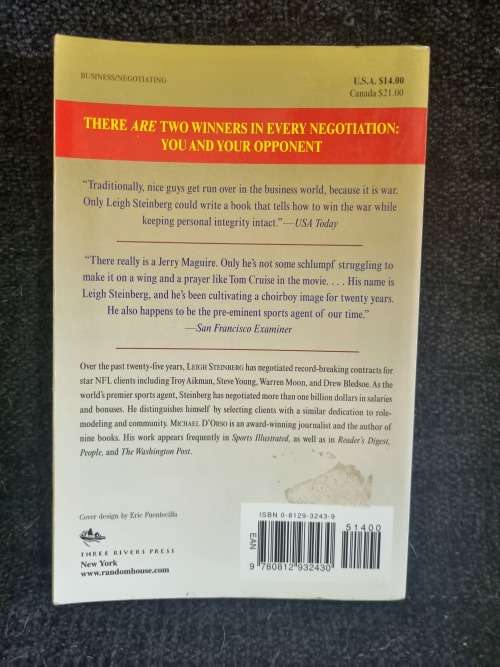 Winning With Integrity by Leigh Steinberg with Michael D`Orso