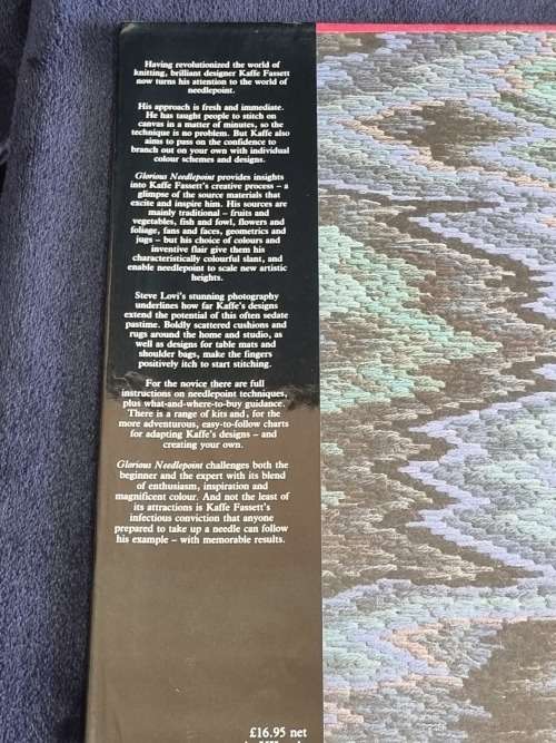 Kaffe Fassett Glorious Needlepoint by Steve Lovi