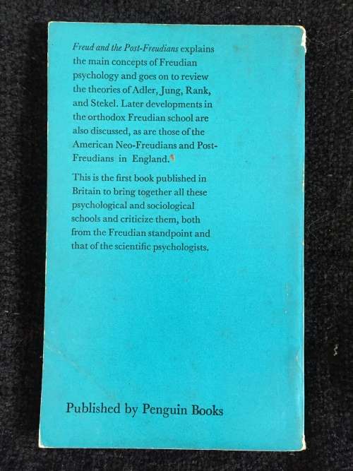 Freud and the Post-Freudians by J.A.C. Brown