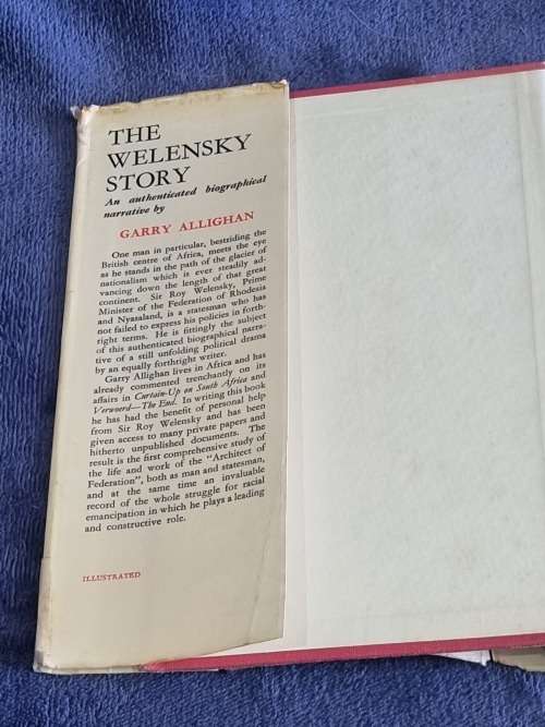 The Welensky Story by Garry Allighan  | Rhodesiana