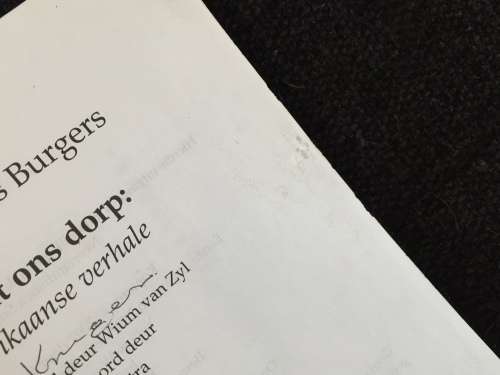Tonele uit ons dorp - Thomas Francois Burgers 2007