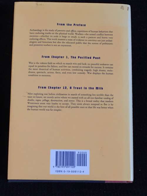 War Before Civilization Lawrence H. Keeley | The Myth of the Peaceful Savage