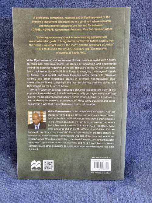 Africa is Open for Business by Victor Kgomoeswana
