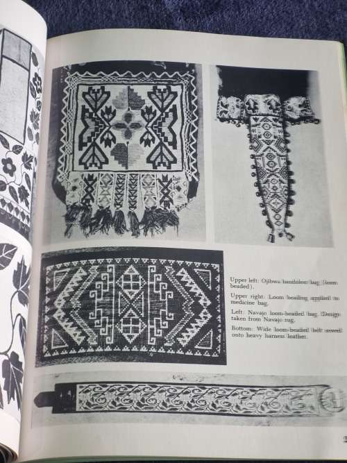 American Indian Beadwork by W Ben Hunt and JF Buck Burshears