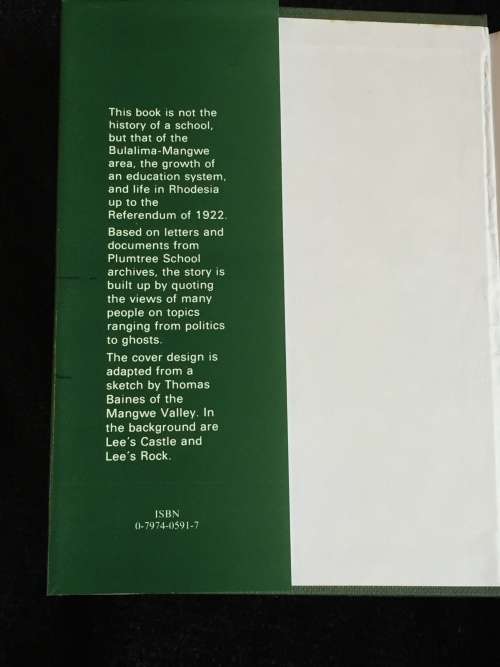 The Plumtree Papers: A History Of Bulalima Mangwe And Life In Rhodesia Up To 1922 | Rhodesiana