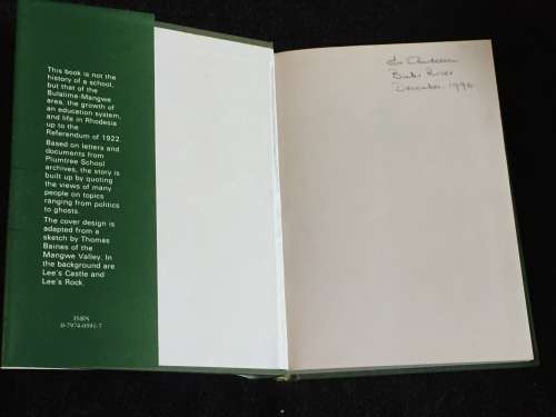 The Plumtree Papers: A History Of Bulalima Mangwe And Life In Rhodesia Up To 1922 | Rhodesiana