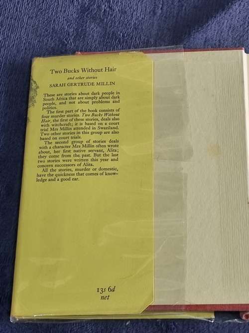 Two Bucks Without Hair and Other Stories by Sarah Gertrude Millin