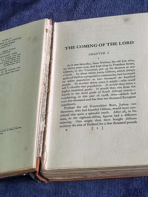 The Coming of the Lord by Sarah Gertrude Millin