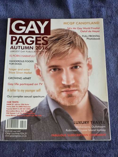 Gay Pages Autumn 2016  | LGBTQIA+