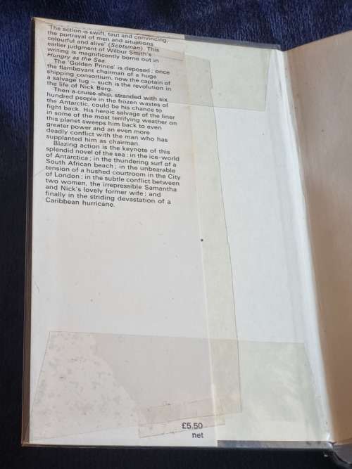 Hungry as the Sea by Wilbur Smith | First Edition 1978