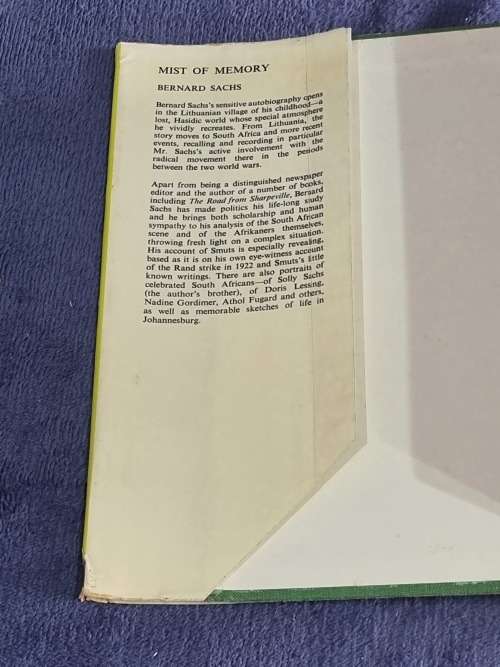 Mist of Memory by Bernard Sachs