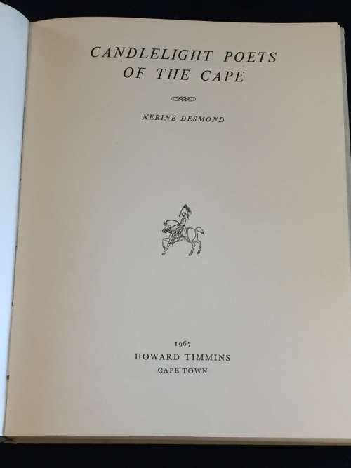 Candlelight Poets of the Cape - Nerine Desmond