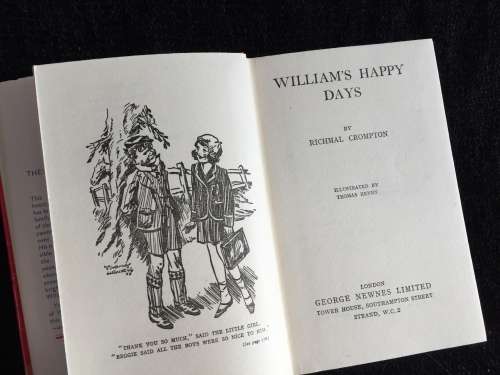 Williams Happy Days by Richmal Crompton | Just William No12