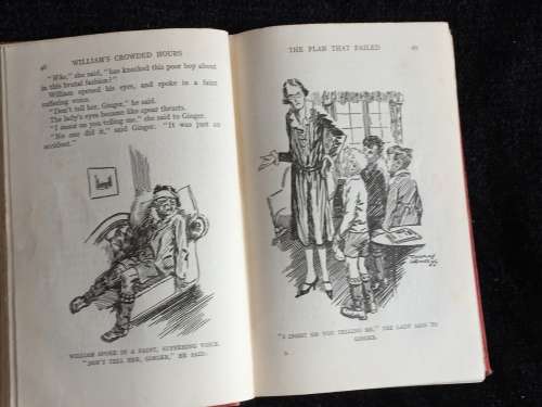 Williams Crowded Hours by Richmal Crompton 1941 | Just William #13