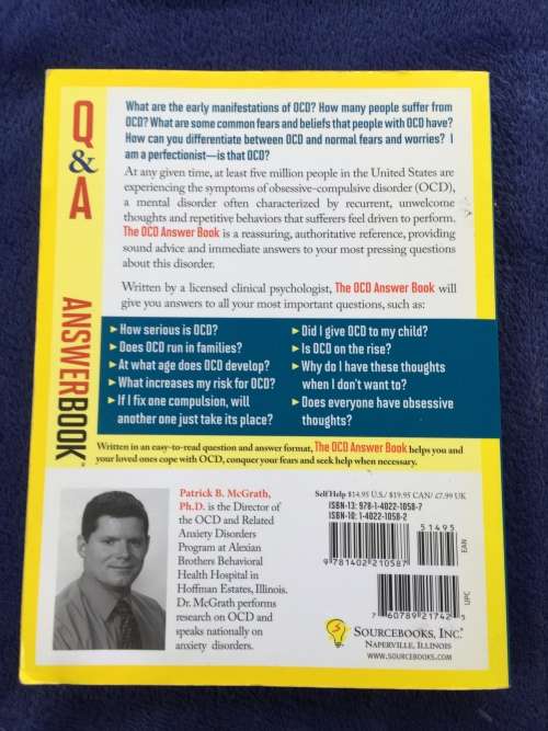 The OCD Answer Book by Patrick B. McGrath