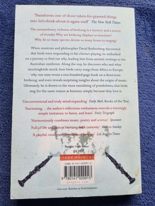 Why Birds Sing by David Rothenberg