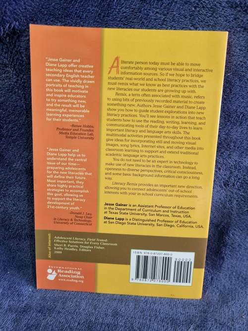Literacy Remix by Jesse Gainer and Diane Lapp