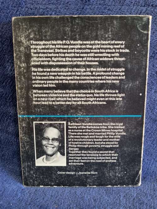 PQ the Story of Philip Vundla of South Africa by Kathleen Vundla