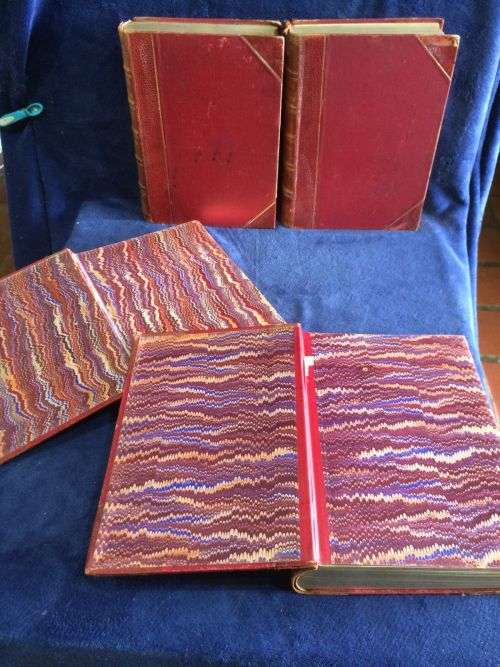 South Africa and the Transvaal War. Volumes 1-7 in 4 books by Louis Creswicke 1900 - 1902