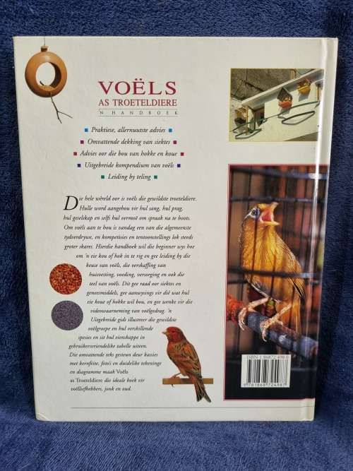 Voels as Troeteldiere `n Handboek by Tony Tilford
