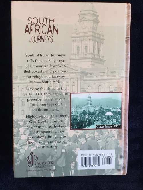South African Journeys by Gita Gordon | Inscribed and signed by the author