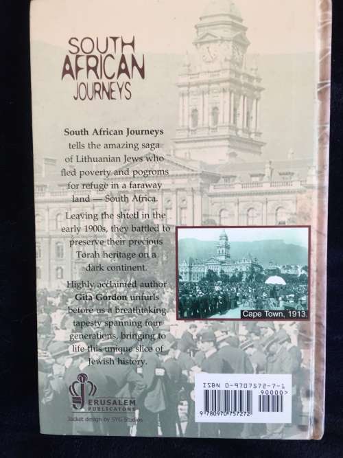 South African Journeys by Gita Gordon | Inscribed and signed by the author