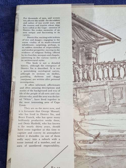 District 6 by George Manuel, Denis Hatfield and Bruce Franck First Edition
