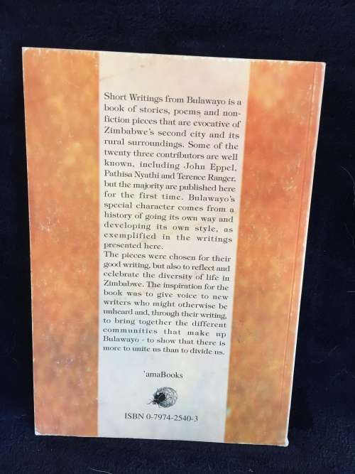 Short Writings from Bulawayo ~ Edited by Jane Morris| Rhodesiana