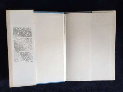 A History of Rhodesian Entertainment 1890-1930 by CTC Taylor | First Edition 1968