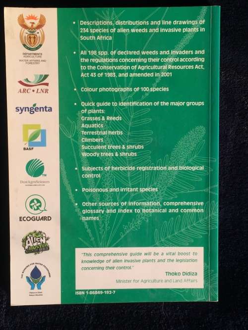 Alien Weeds and Invasive Plantsby Lesley Henderson
