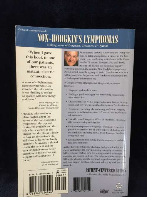 Non-Hodgkin`s Lymphomas: Making Sense of Diagnosis, Treatment and Options by L Johnston